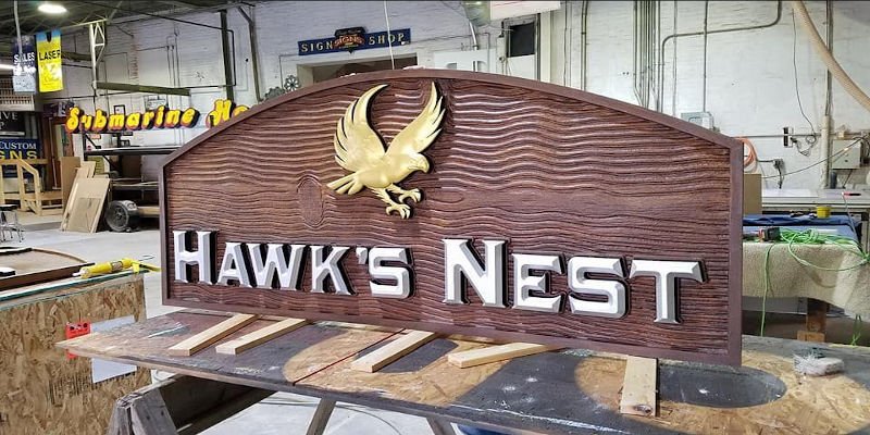 CNC Sign for Business