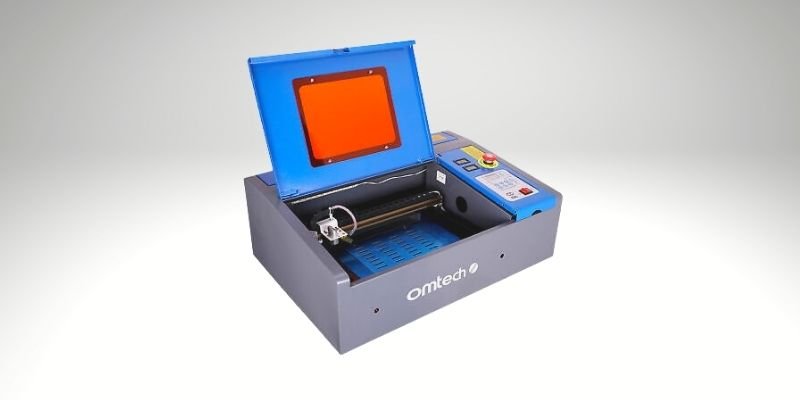 OMTech 40w k40 laser cutter, cheapest Glowforge alternative