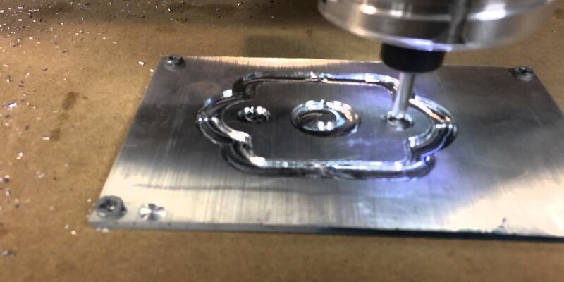 CNC metal cutting