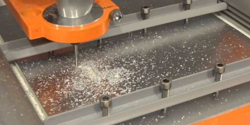 Stepcraft D840 can also be an effective tool for cutting aluminum and other soft, non-ferrous metals