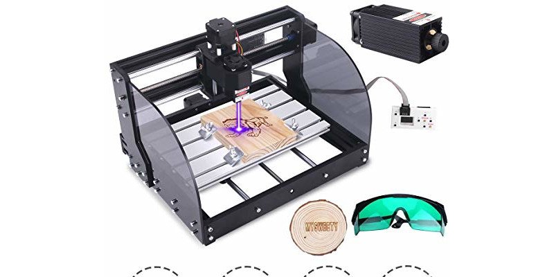 MySweety 2 in 1 cnc router and laser combo