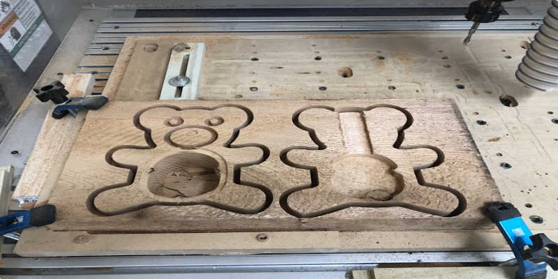 CNC router project bear outline