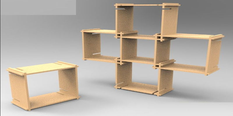 Modular Shelf CNC