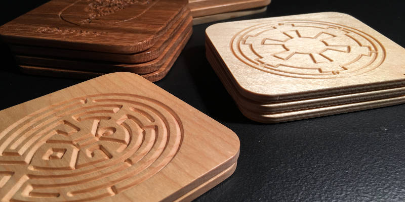CNC Projects that Sell Coasters