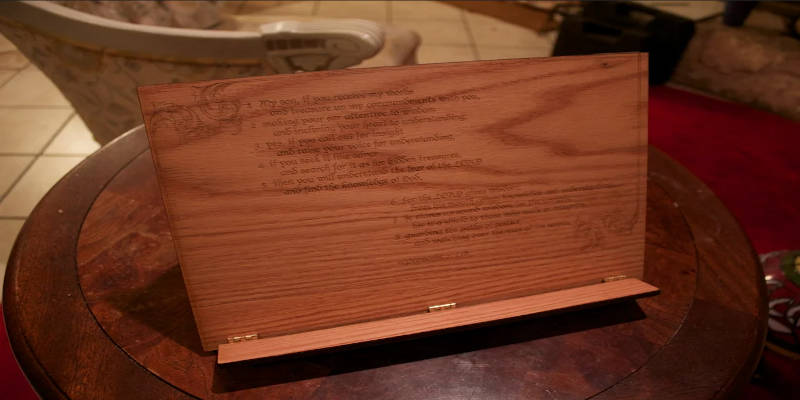 CNC Projects that Sell Book Holder Desktop