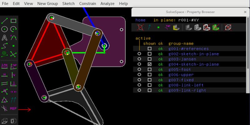 SolveSpace laser engraving software
