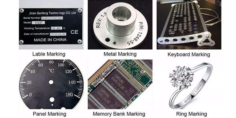 Fiber laser engraver applications