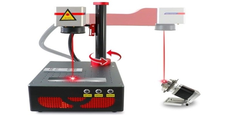 Datoubouss 20W fiber laser marking machine