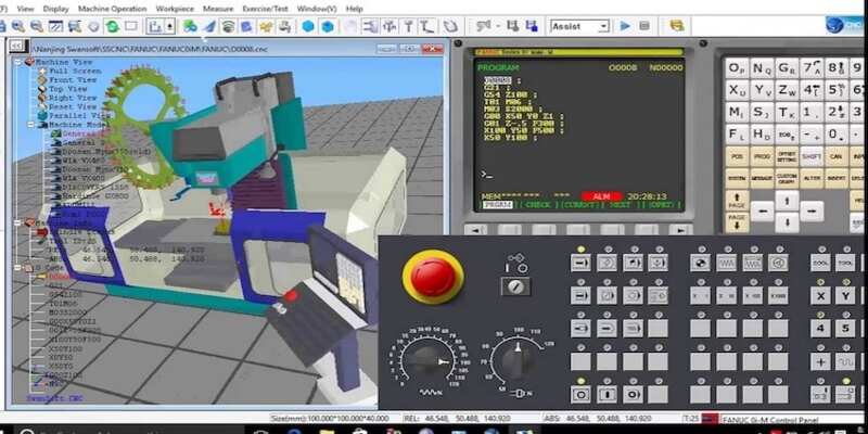 Fanuc CNC Machining Simulation