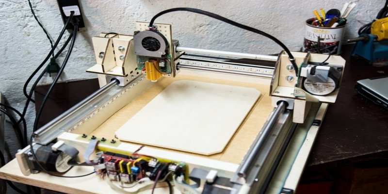 DIY laser engraver