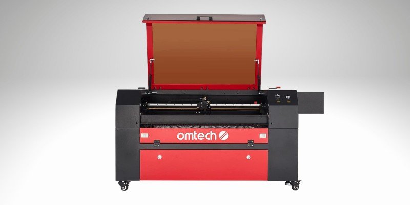 The OMTech 80 W laser cutter