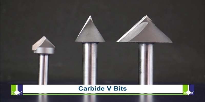 V-bit CNC router bits