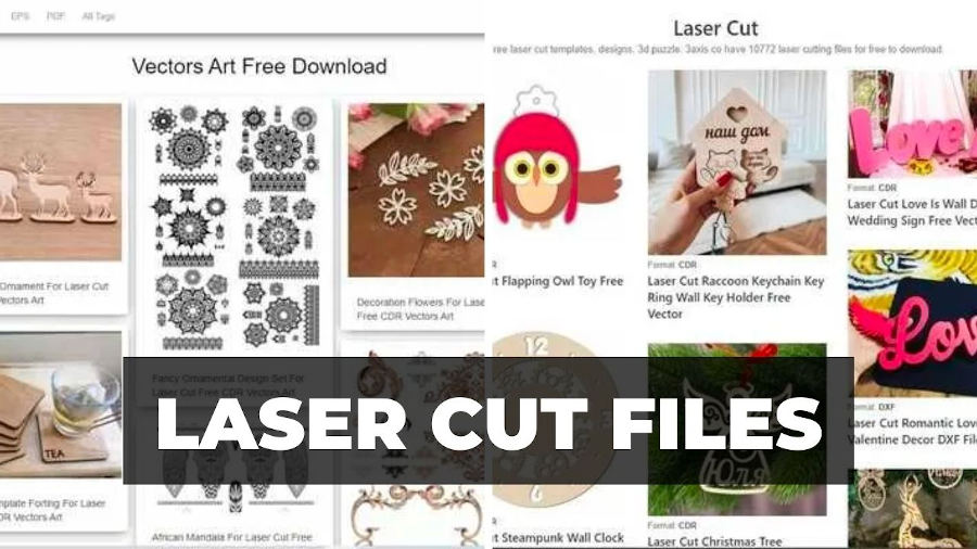 free laser cut files engraving