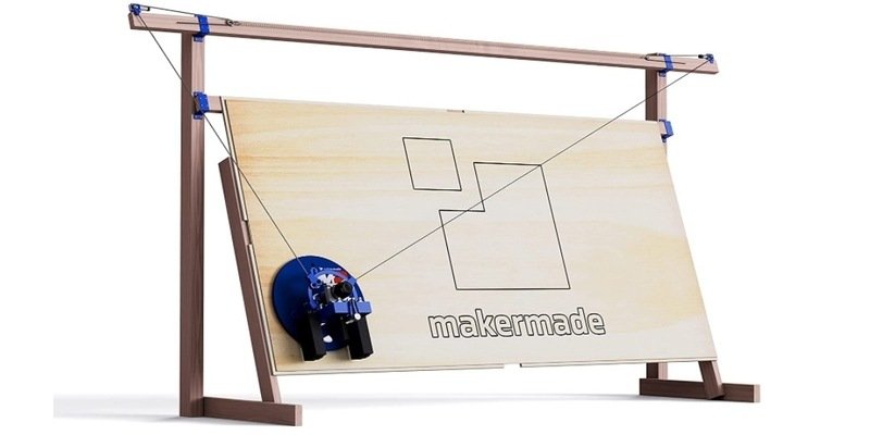 MakerMade 2 in 1 cnc router and laser combo