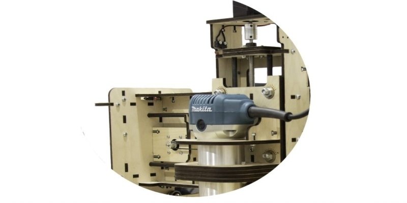 BobsCNC Evo 4 spindle