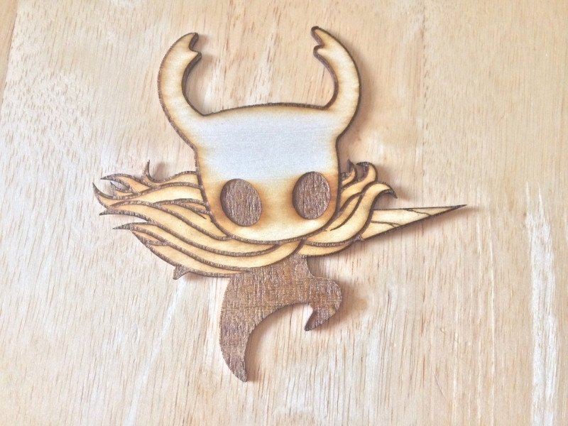 Hollow Knight laser cut Longer Ray 5