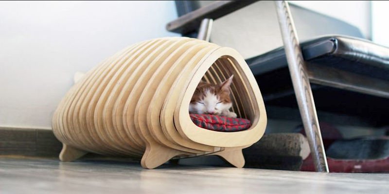 CNC for Pets Cat Bed