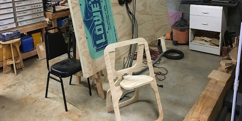 CNC Folding Chair
