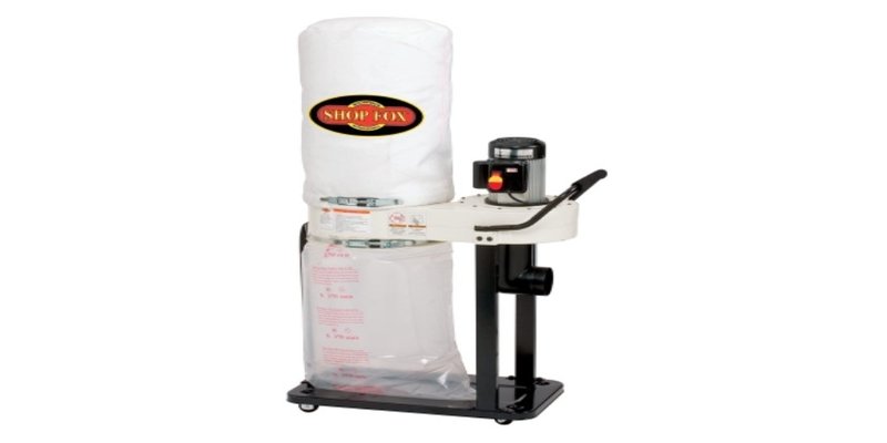 Shop Fox CNC dust collector