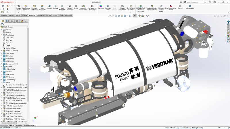 The Solidworks software 