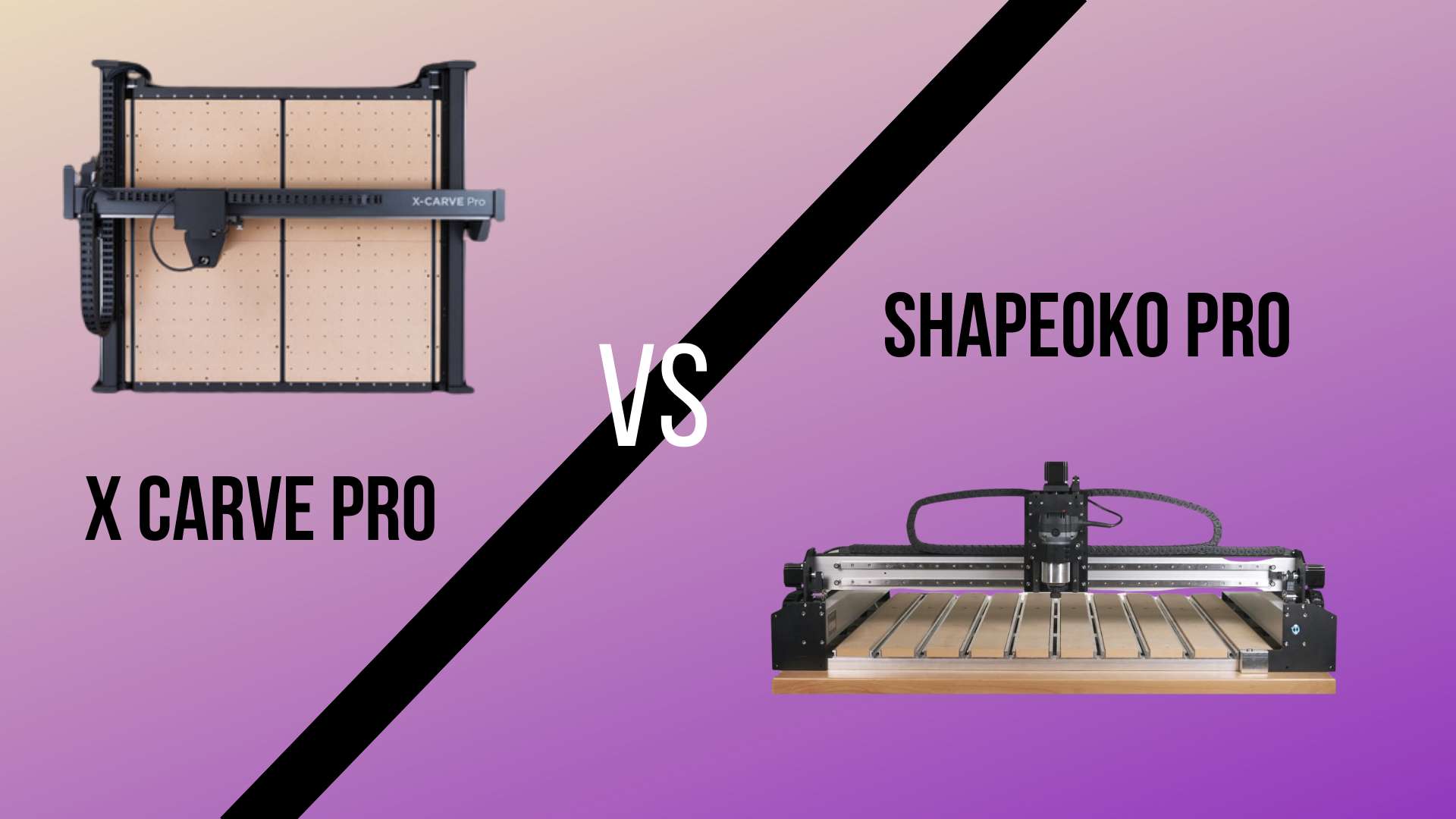 X Carve Pro vs Shapeoko Pro Which is Best For You? CNCSourced