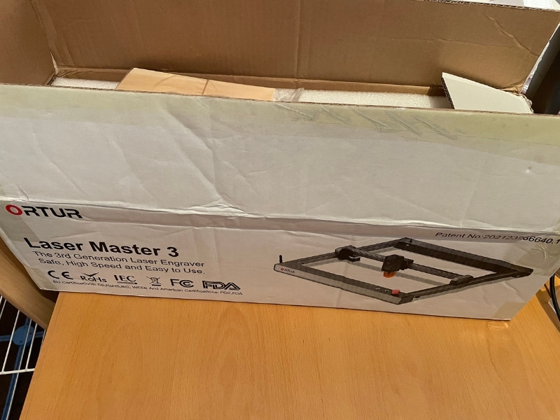 Ortur Laser Master 3 unboxing