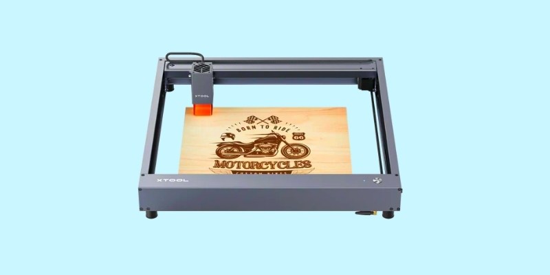 xTool D1 10W a diode laser engraver than can engrave coated metals