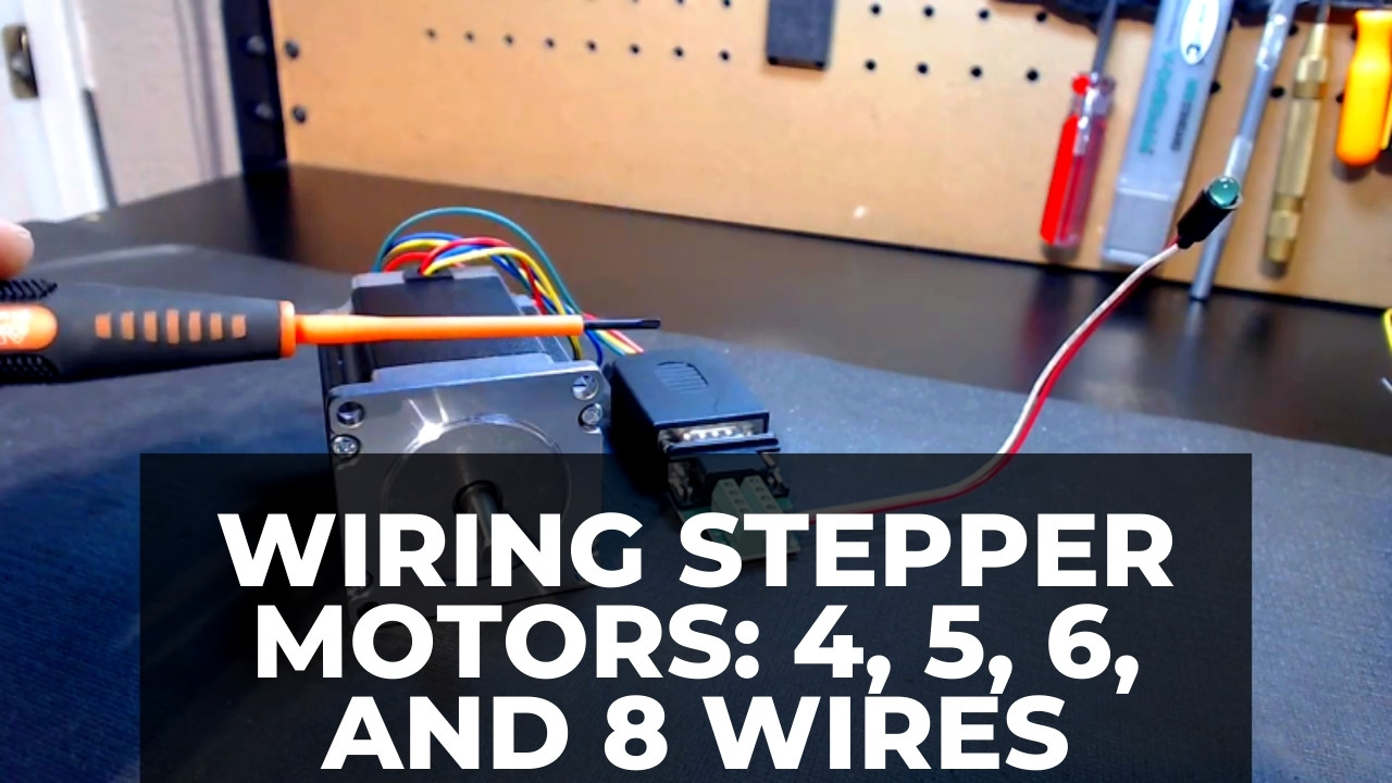Wiring stepper motors guide 4 5 6 8 wires