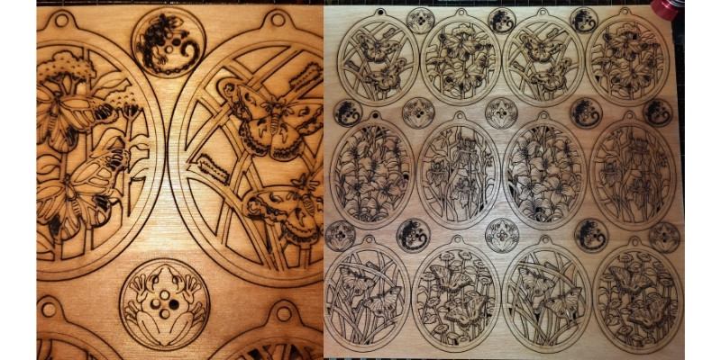 engraving done on Boss Laser 1420