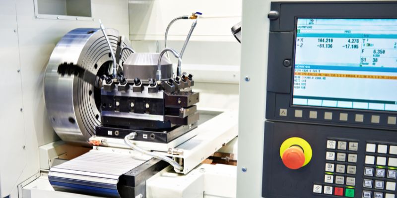 programmable cnc lathe in manufacturing