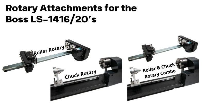 Rotary attachments for the boss ls-1416 ls-1420