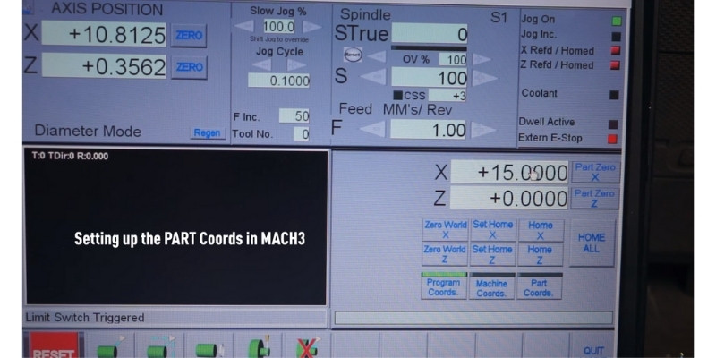 setting up coordinates in mach3