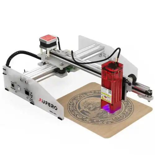 Aufero Portable Laser Engraver, Mini Laser Cutter and Engraver Machine for Wood and Metal