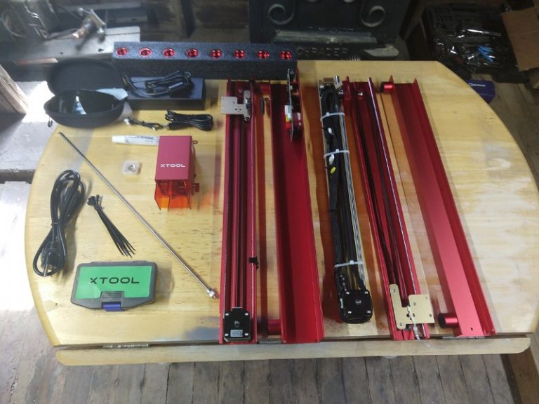 D1 Pro Frame Rails xTool D1 Pro 20W Review: Best Desktop Diode Laser? - CNCSourced