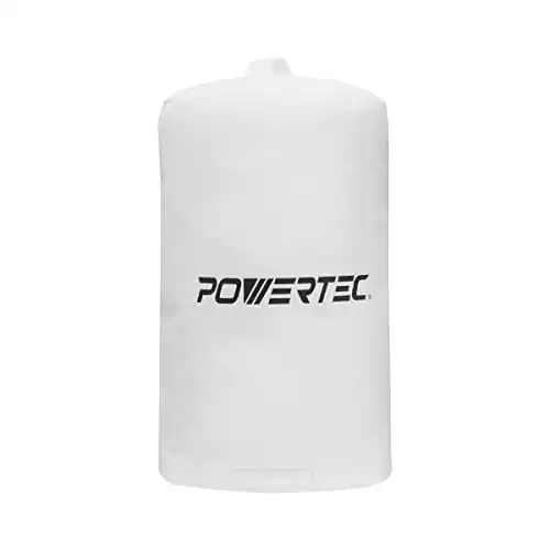 Powertec DC5370 Dust Collector Bag, 15" x 24", 1 Micron Filter