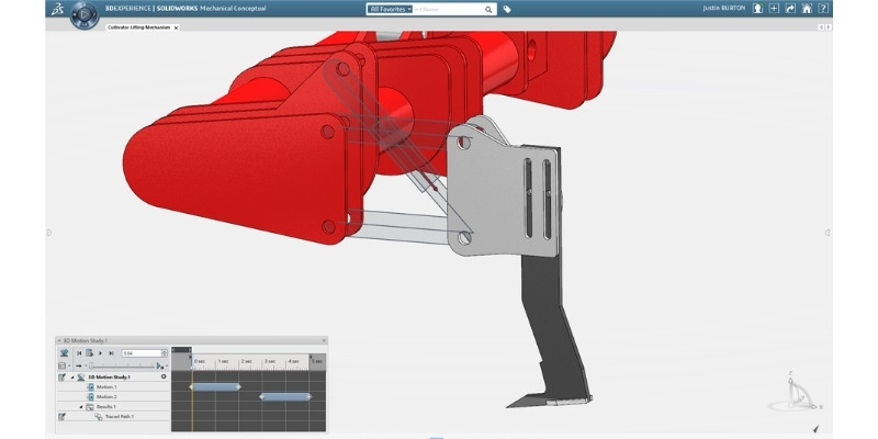 Mechanical Conceptual Application in Solidworks