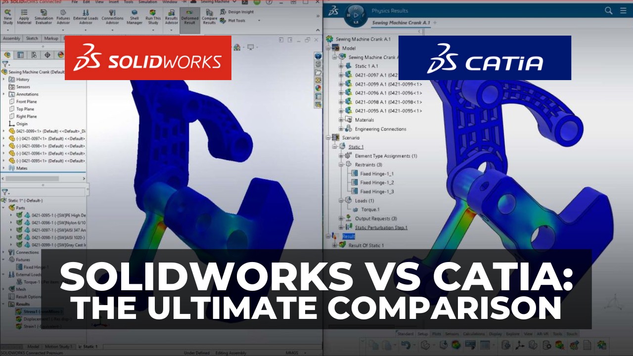SolidWorks vs CATIA: The Ultimate Comparison