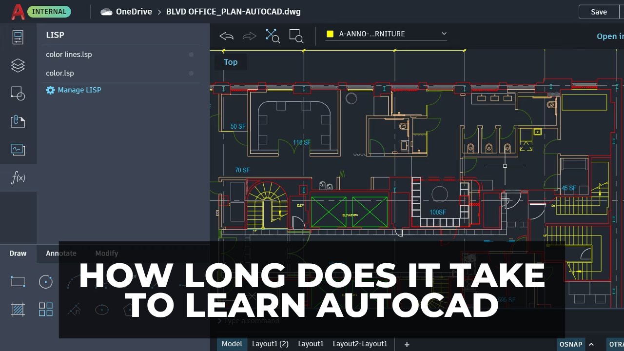 How Long Does It Take To Learn AutoCAD