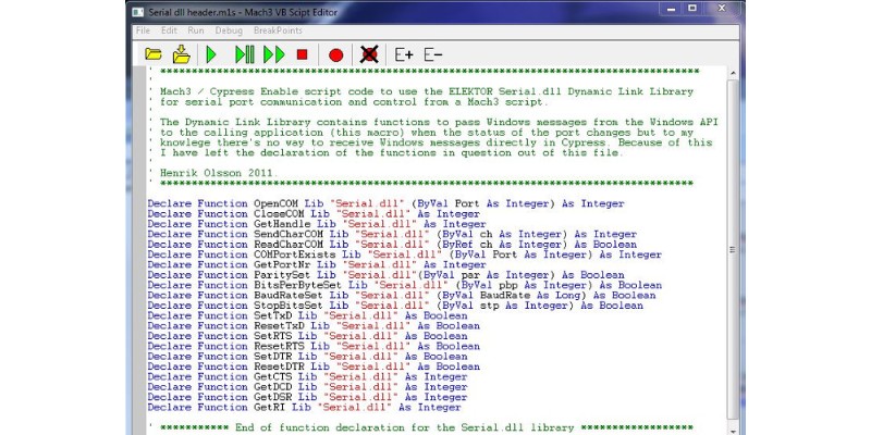 Mach3 VB Programming