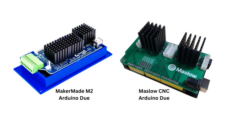 MakerMade M2 vs Maslow CNC controller