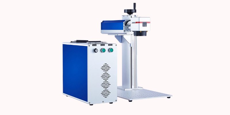OMTech fiber laser for small shops and metal jewelry marking and engraving