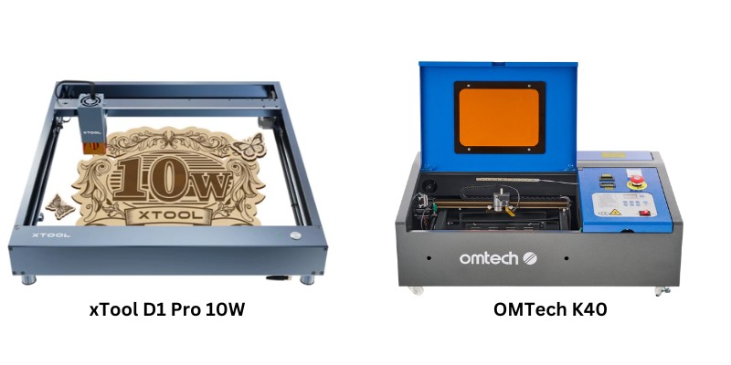 xTool D1 Pro 10W vs OMTech K40