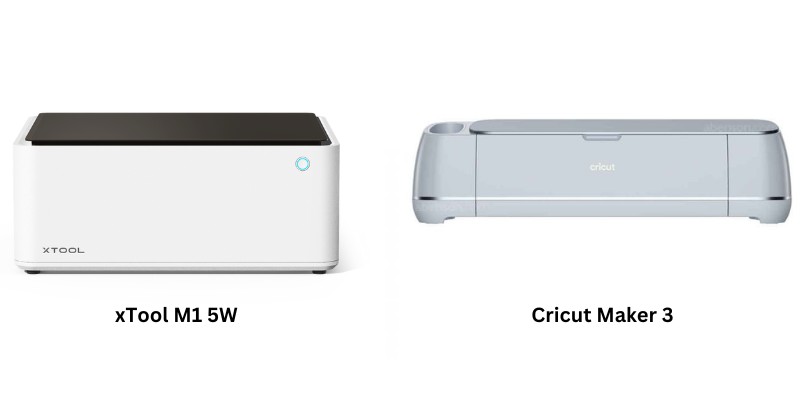 xTool M1 5W vs Cricut Maker 3