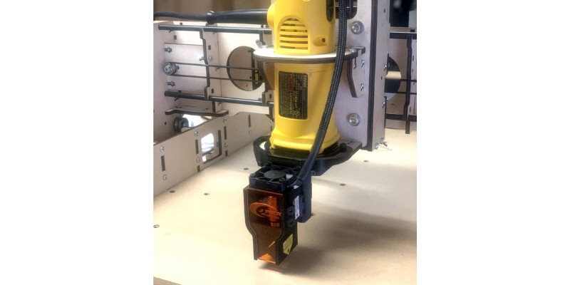 BobsCNC Evo 4 Laser head