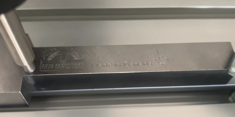 Engraved sample using Carveco Maker CNC Software
