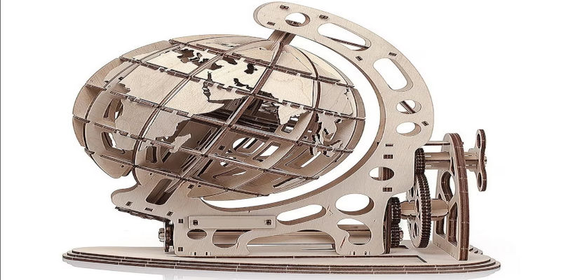 Laser Cut Puzzles Globe