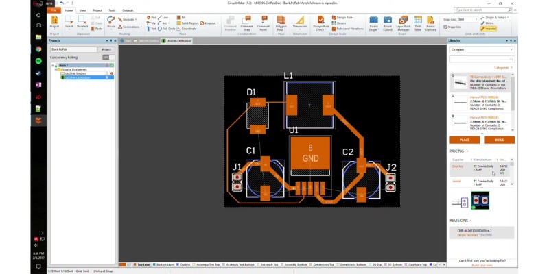 Designing PCB using Altium CircuitMaker