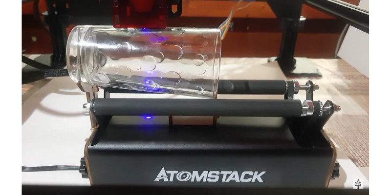 Atomstack A5 Pro + Atomstack R3 Rotary Roller