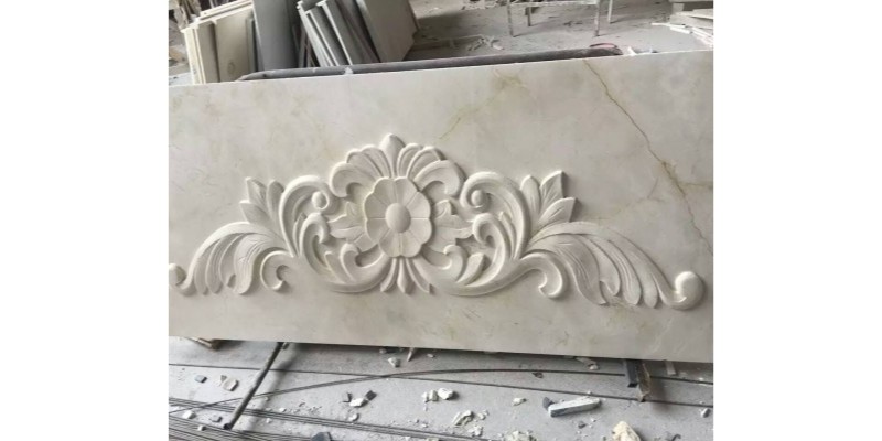 Carved stone made with CNC Router