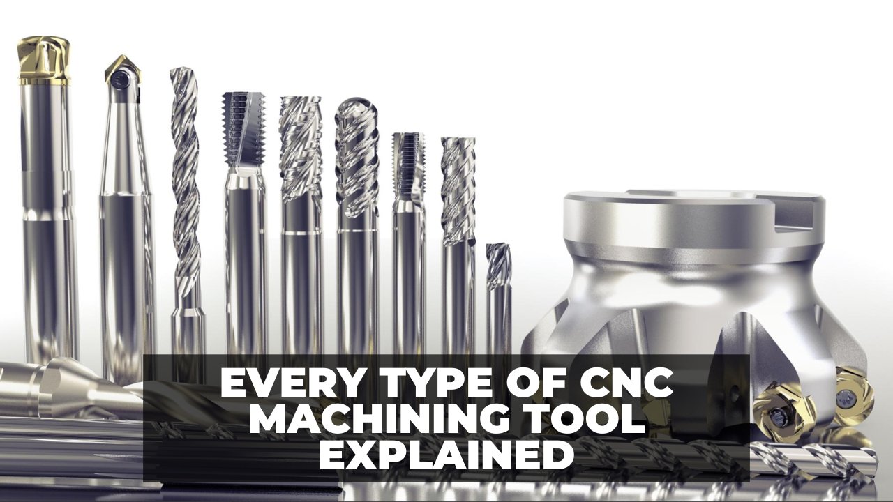 Every Type of CNC Machining Tool Explained